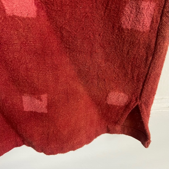 Po-em Handprinted Squares Dress - Picture 3 of 8